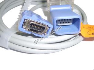 Χρήση με καλώδιο προσαρμογέα Nellcor OXIMAX DOC-10 Spo2, 14PIN Αρσενικό 3M-> DB9F
