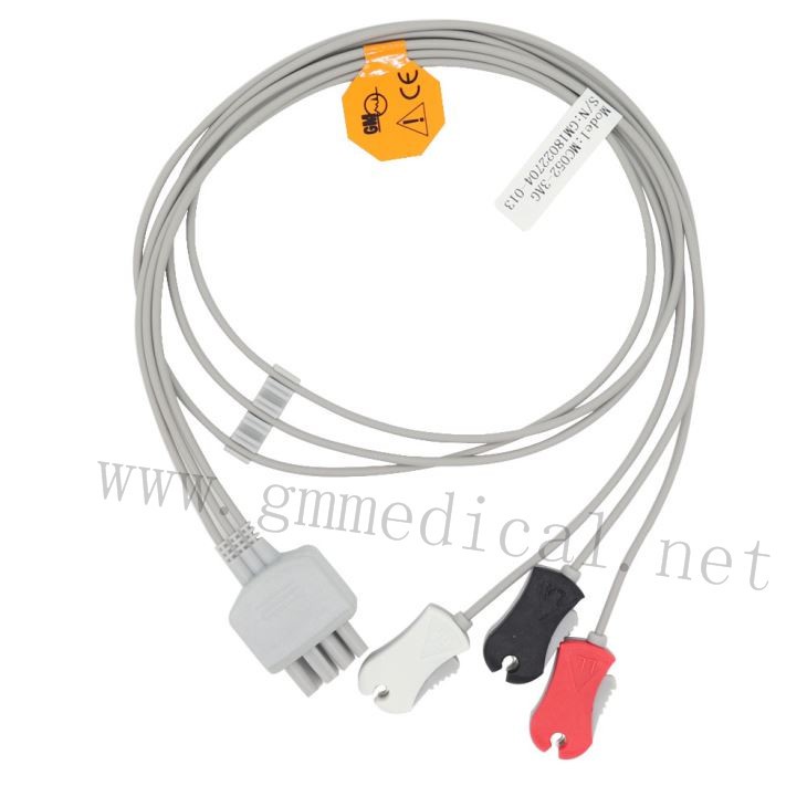 3-Lead ECG Leadwire Grabber Υποδοχή 8pin AHA