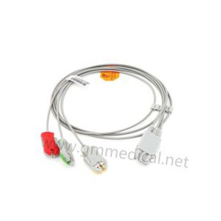 3-Lead Leadwires Χρησιμοποιήστε το με το Philips Medical For Patient Monitor