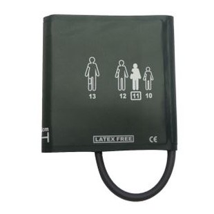 Περιχειρίδα ενηλίκων #11 Nibp, περίμετρος βραχίονα 25.3-34,3 cm, χωρίς Gasbag, μία σωλήνα