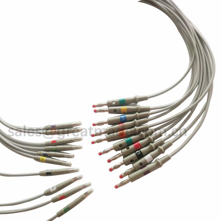 Comaptible Welch Allyn CT 100 Ecg Leadwires, 10-lead, Connect καλώδιο EKG