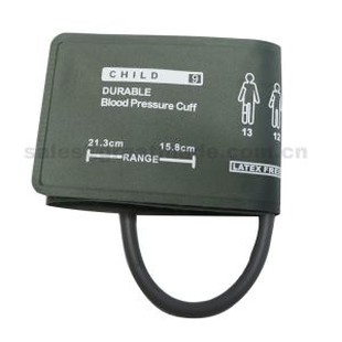 Παιδικό # 9 Ενιαίο μανίκι Nibp με σωλήνα, 15,8-21,3cm περιφέρεια βραχίονα, χωρίς αερόσακο