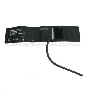 Νεογέννητο # 5 Μανίκι Nibp Μονής Σωλήνας, 8,9-15cm βραχίονας περιφέρεια, χωρίς αερίου